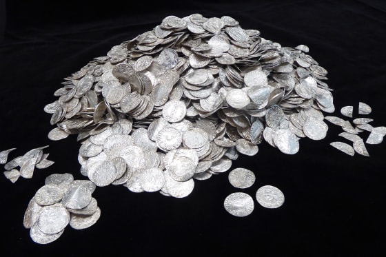 Hoard of Norman Coins Found in England