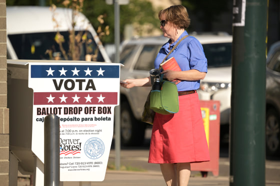 election day drop box ballot vote voter politics political