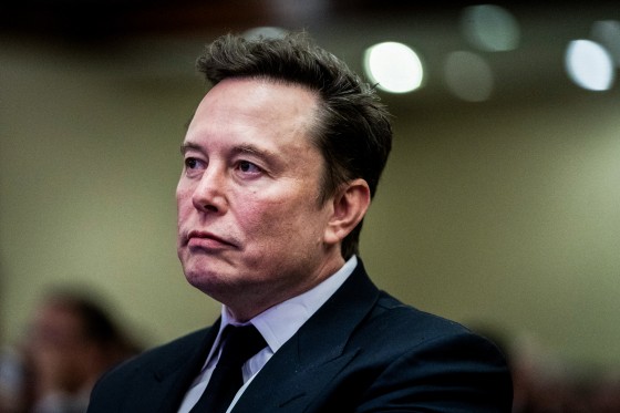 Elon Musk, chief executive officer of Tesla Inc. in Washington, DC, on  Nov. 13, 2024.