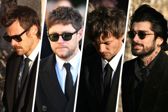 Liam Payne funeral: One Direction bandmates attend