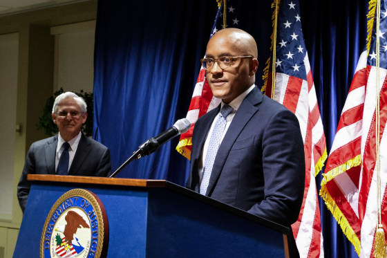 Image: Attorney General Garland Speaks During Visit To U.S. Attorney's Office For The Southern District Of New York