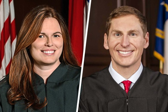 Judge Allison Riggs; Judge Jefferson Griffin of the N.C. Court of Appeals.