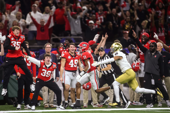 Image: 91st Allstate Sugar Bowl  - Notre Dame v Georgia