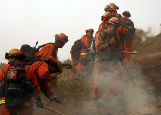 Inmate firefighters