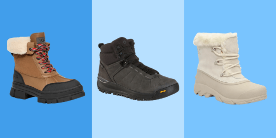 We found women's and men’s boots for up to 40% off right now.  