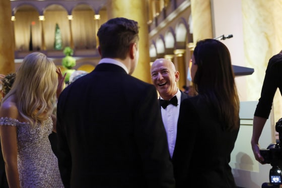 Donald Trump Attends Candlelight Dinner At Building Museum On Eve Of Inauguration