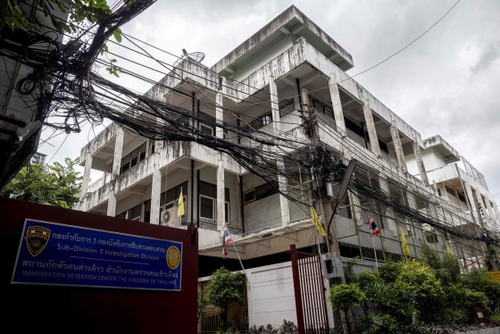 An immigration detention center in Bangkok in 2022.