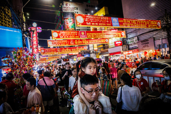 chinese new year in thailand