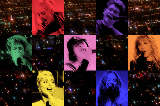 Photo Illustration: Billie Joe Armstrong, Gwen Stefani, Billie Eilish, John Mayer, Stevie Nicks, Lady Gaga, and Olivia Rodrigo