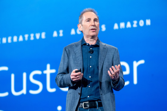 AWS re:Invent 2024 andy jassy amazon ceo