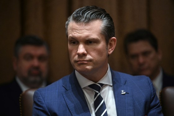 Secretary of Defense Pete Hegseth 