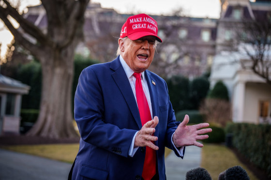 Image: President Trump Departs White House For Florida