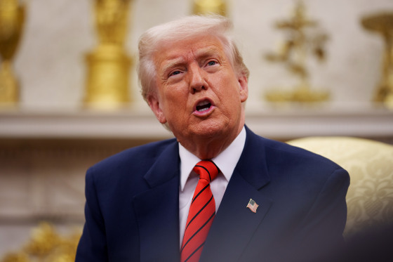 President Trump Meets With NATO Secretary General Mark Rutte In The Oval Office Of The White House