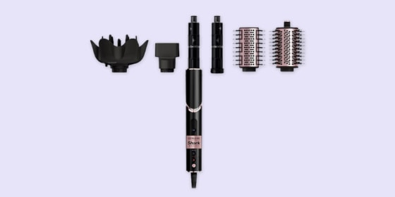 Depending on the attachment you use, the FlexStyle can serve as a hair dryer, curling iron, smoothing brush and more.