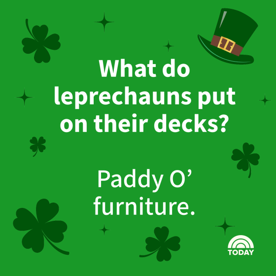 Funny St. Patrick's Day - Patty O'furniture Funny St. Patrick's Day - Patty O'furniture