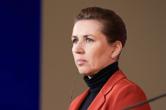 Denmark's Prime Minister Mette Frederiksen Visits German Chancellor Olaf Scholz