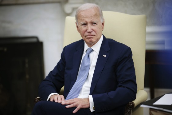 President Joe Biden in the Oval Office in 2023.