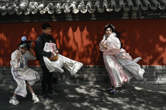 Image: TOPSHOT-CHINA-CLIMATE-WEATHER