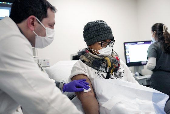 Towana Looney with her doctor
