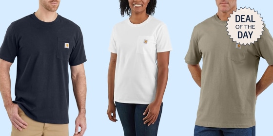 The shirt is available in both men’s and women’s sizes and comes in more than 10 colors.