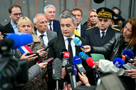 France's Minister of Justice Gerald Darmanin.