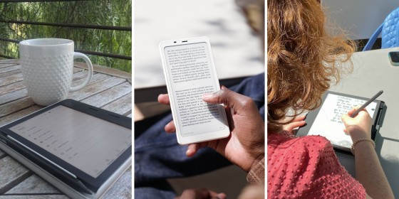 We curated the best e-readers from brands like Kindle, Kobo and Boox.
