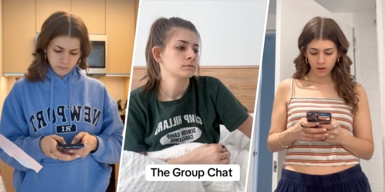 Sydney Robinson is the creator of the viral Group Chat TikTok series, in which she plays (almost) all the parts. 