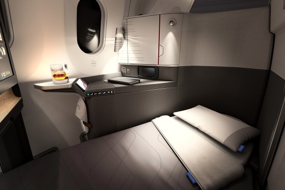 American Airlines' new Flagship Suite.