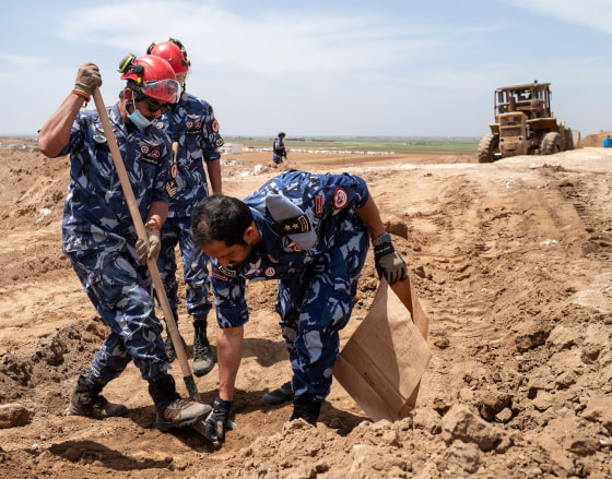 In Syria, the search is on for the remains of Americans killed by ISIS a decade ago