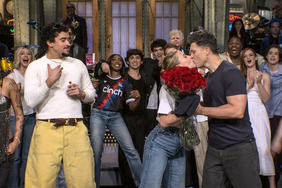 "Saturday Night Live" cast member Ego Nwodim in a Crystal Palace shirt.