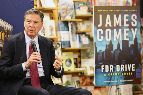 Image: James Comey Promotes His New Book FDR Drive At Barnes And Nobles In New York