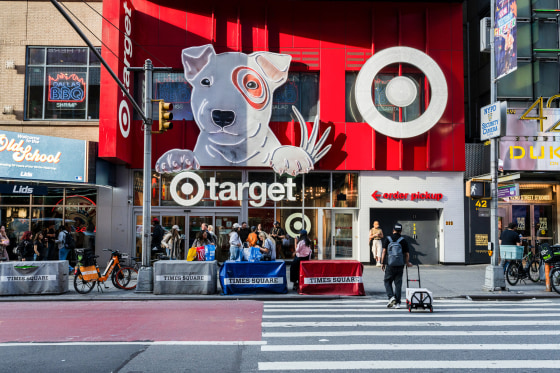 A Target store exterior, seen from the street