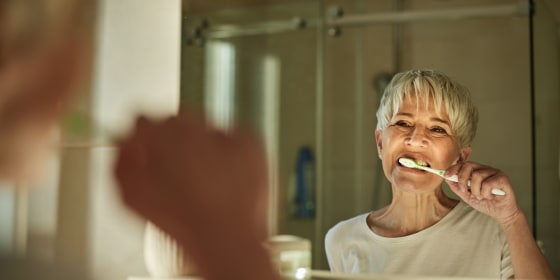 Declining estrogen can cause dry mouth, increase your chances of getting cavities and make you prone to gum disease, according to experts.
