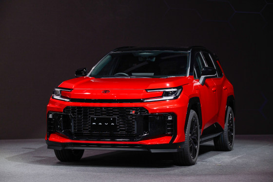 World Premier of New Toyota Motor RAV4.