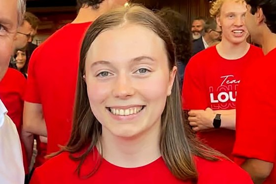 Charlotte Walker, 21, is Australia’s youngest senator ever.