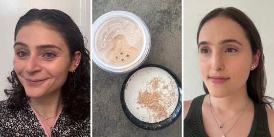 If you have rosacea, avoid pore-clogging ingredients like mineral oil, silicones and waxes when shopping for foundations.
