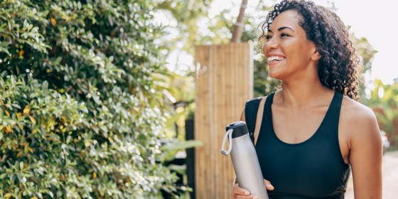 According to experts, washing your face as soon as you can after exercising can help prevent breakouts.