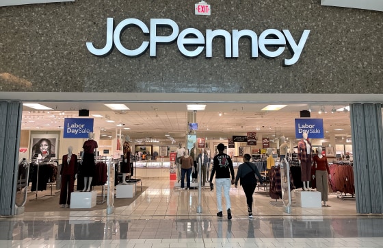 JCPenney on Sep. 1, 2023 in San Bruno, California. 