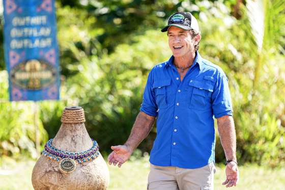 Jeff Probst on "Survivor."