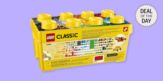  Lego fans of all ages can enjoy this set which allows you to make multiple designs.
