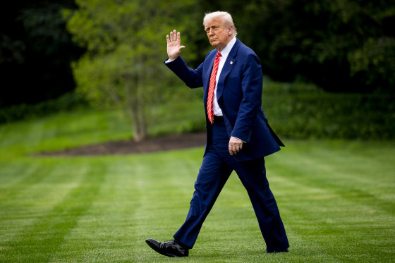 President Trump Departs White House For Pennsylvania