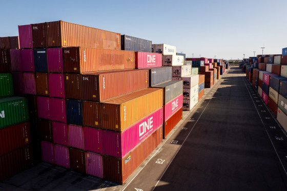 Operations At The Ports of Los Angeles And Long Beach After Trump Unveils Global Tariffs