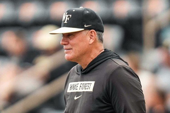 Tom Walter outside on the field