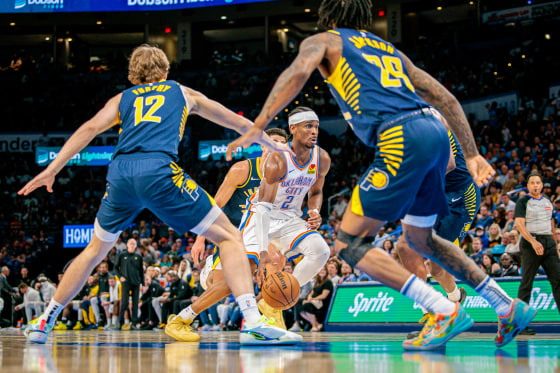 Indiana Pacers v Oklahoma City Thunder.