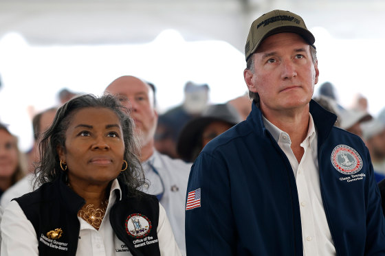 Glenn Youngkin and Lt. Gov. Winsome Earle-Sears