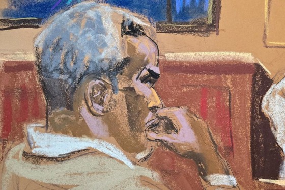 Sean "Diddy" Combs at his trial on May 30, 2025.