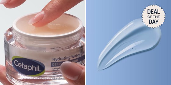 The Cetaphil Hydrating Gel Moisturizer uses ingredients like hyaluronic acid to restore and repair dry skin.
