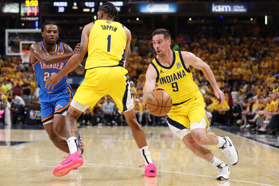 Image: 2025 NBA Finals - Game Three T.J. McConnell