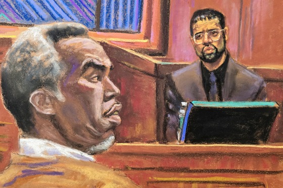 Sean "Diddy" Combs attends trial in New York federal court