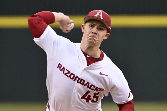 Gage Wood Arkansas pitcher